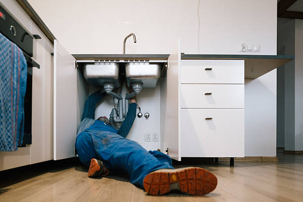 Professional Pipe Repair technician working in Netarts, OR